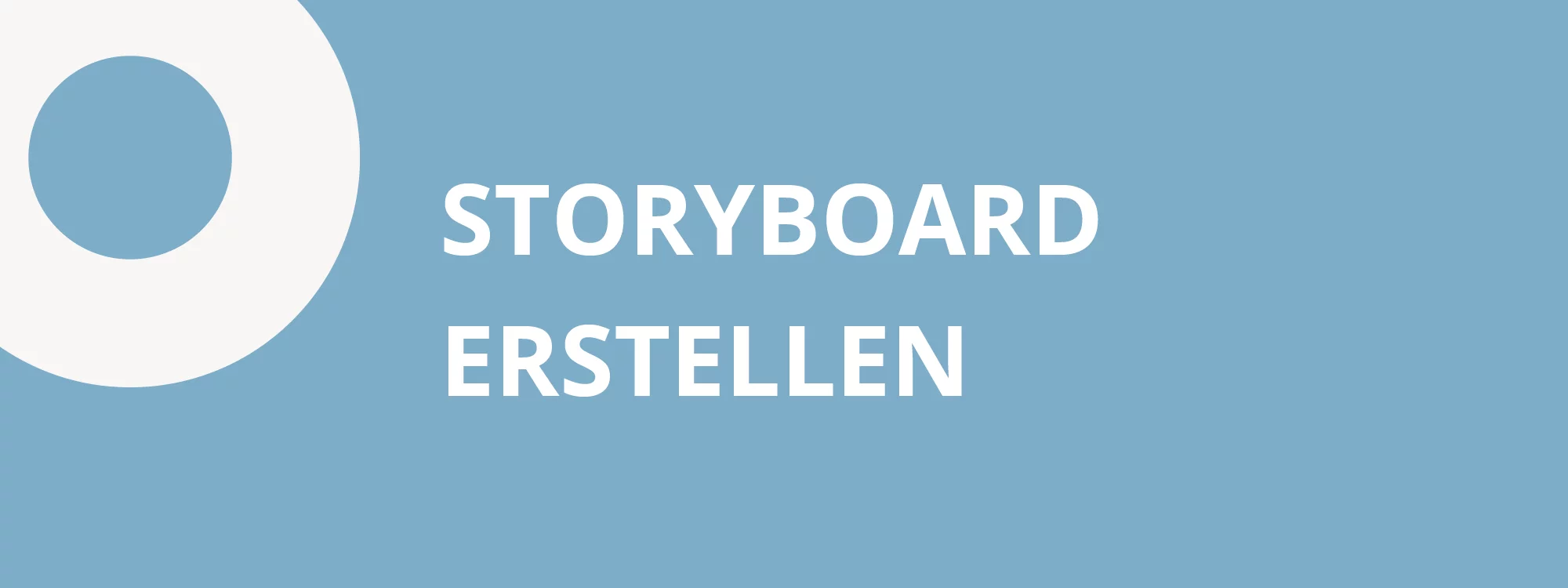 Storyboard erstellen
