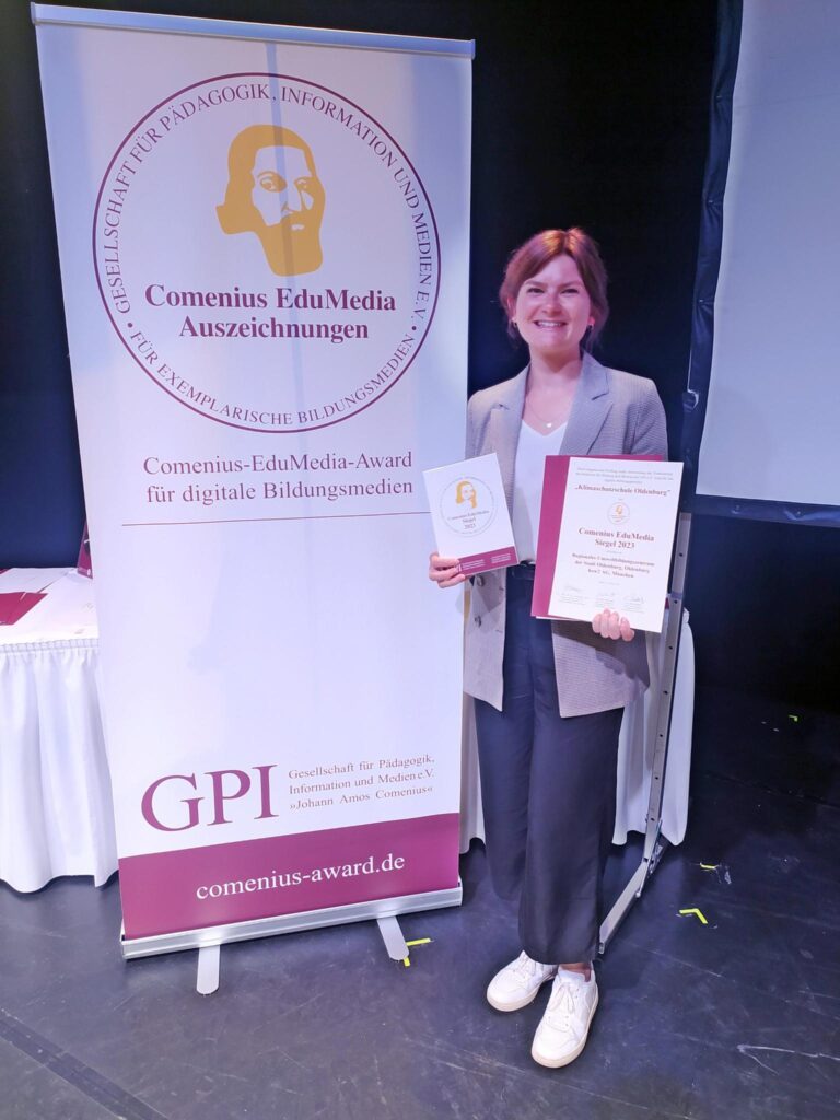 Comenius Award Dana Wölki