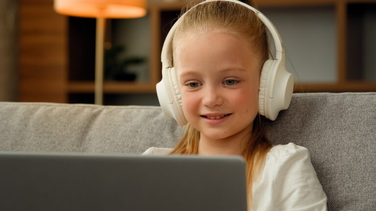 E-Learning Konzept Kinder Gamification